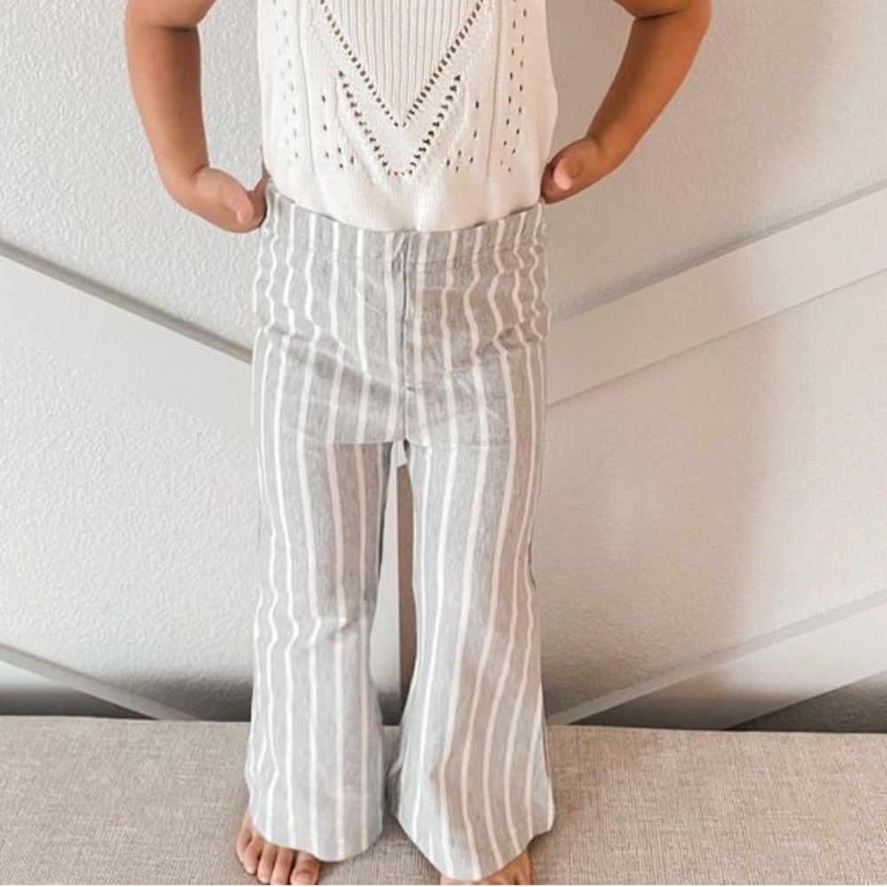 Stripe bell bottoms